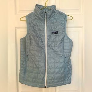NWT Patagonia Nano Puff Vest in Big Sky Blue | Size Small | Women’s fit